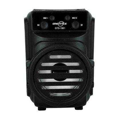 3-inch Bluetooth Speaker With Rgb Lights, Usb-tf Port, And Fm / Portable Wireless Speaker / Gts-1961
