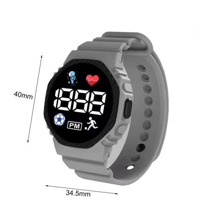 Digital Wrist Watch | Wrist Watch For Men | Wrist Watch For Boys | Wrist Watch For Kids | Best Quality Wrist Watch With Digital Display – Cell Operated Watch – Silicone Watch ( Without Box )