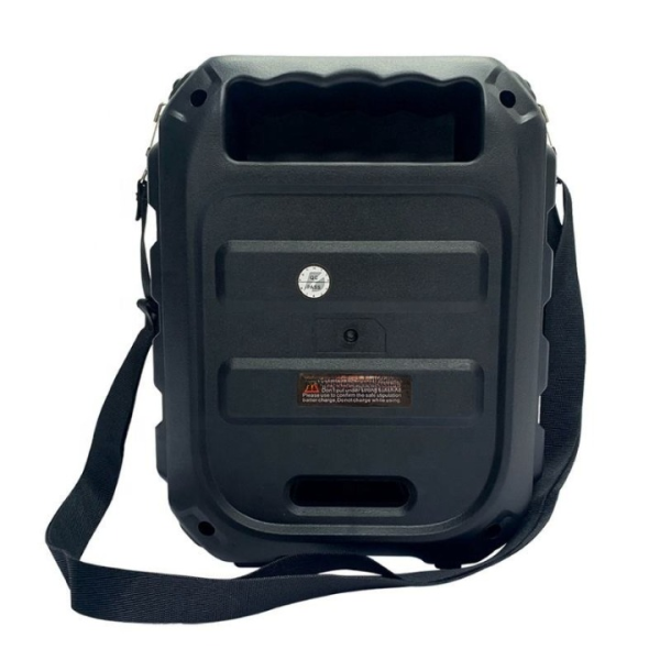 Gts-1191 10w Wireless Portable Bluetooth Speaker With 6.5″ Subwoofer, Fm Radio, 1200mah Battery, Loud Volume, Usb/aux/tf Support, Belt Strap For Outdoor Travel, Party, Picnic, Camping Use