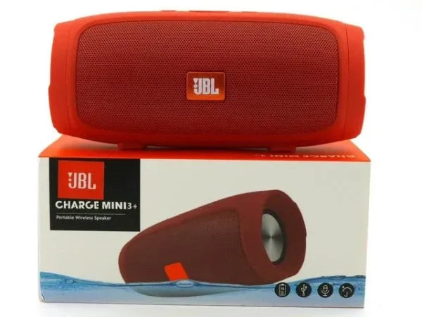Jbl 3+ Mini Bluetooth Speaker | Portable Speaker | Wireless Bluetooth Speaker | Rechargeable Speakers | Playing Music Speaker ( Random Color )