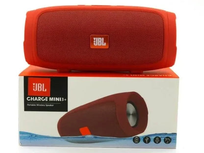 Jbl 3+ Mini Bluetooth Speaker | Portable Speaker | Wireless Bluetooth Speaker | Rechargeable Speakers | Playing Music Speaker ( Random Color )