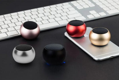Mini Portable Wireless Bluetooth & Rechargeable Speaker – Wireless Bluetooth Mini Speaker With Card Slot (random Color)