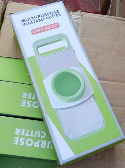 Multifunctional Vegetable Cutter Grater For Vegetables Slicers – Shredders Peeler Carrot Fruit Vegetable Cutting Kitchen Tool – 05 Blades Vegetable Cutter ( Random Colors)