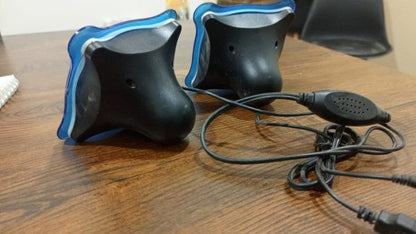 (pair) T12 Mini Multimedia 2.0 Speakers Music Stereo For Computer Desktop Pc Laptop Party Portable Loudspeaker (random Color)