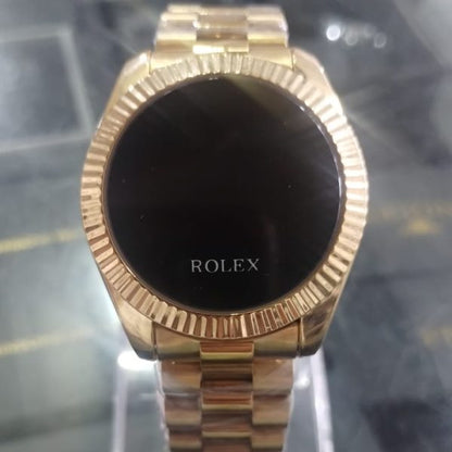 Rolex Style Digital Watches Fashion Stainless Steel Watch | Digital Watch (with Box)