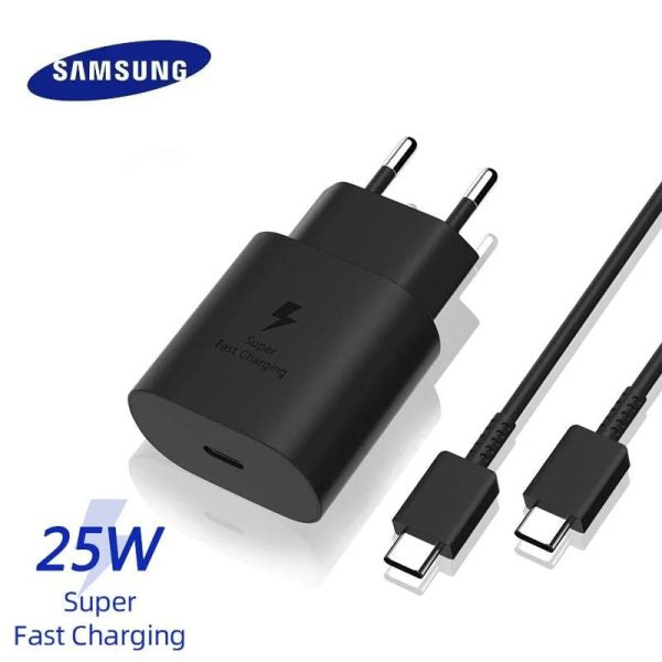 Samsung 25w Charger | Super Fast Charging | Usb Type C Fast Charger With Box | Samsung 25w Pd Adapter