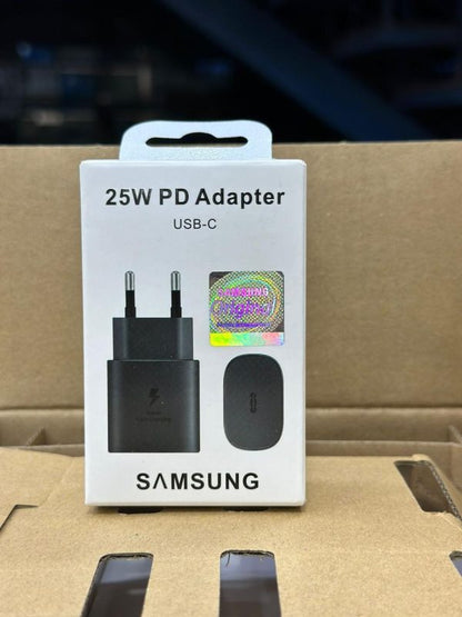 Samsung 25w Charger | Super Fast Charging | Usb Type C Fast Charger With Box | Samsung 25w Pd Adapter