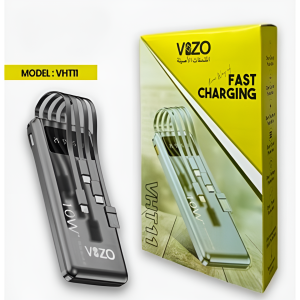 Vht-11 – 10,000mah Full-size Power Bank | Vizo Vht-11 Power Bank For Android – Power Bank For Mobile Phone – Vht11